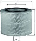 Воздушный фильтр Mahle. Артикул LX 506