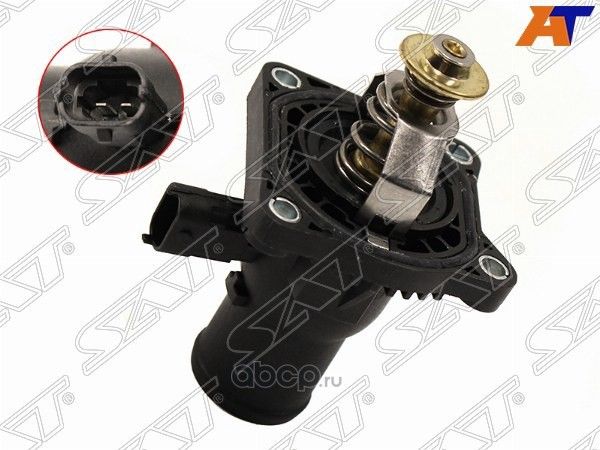 Термостат с прокладкой GM CRUZE 09-AVEO 09-OPEL (SAT). Артикул ST55587349