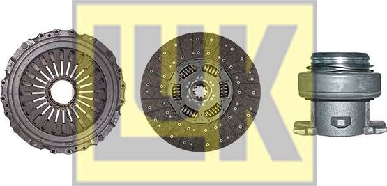 Сцепление (комплект) LuK RepSet для IVECO Stralis 2012-2012. Артикул 643 3325 00