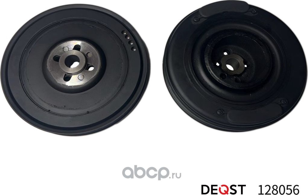 Шкив коленчатого вала VW Crafter Фургон 06- 2.5 TDI (Deqst). Артикул 128056