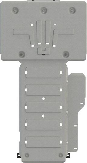 Защита алюминиевая Шериф (4 мм) для картера и КПП Genesis GV70 2021-2026. Артикул 4870