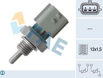 Датчик температуры охлаждающей жидкости FAE. Артикул 33841