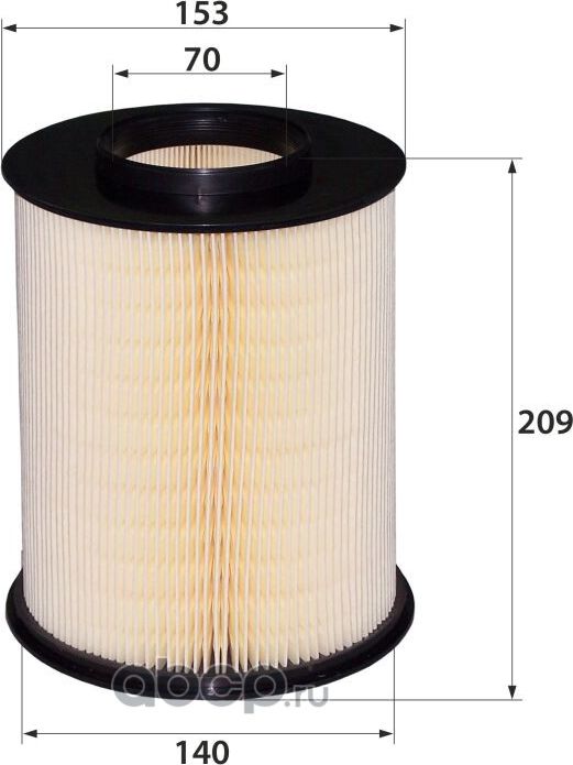 A-020E 1477153 (фильтр воздушный) (8шт) (RB-Exide). Артикул A020E