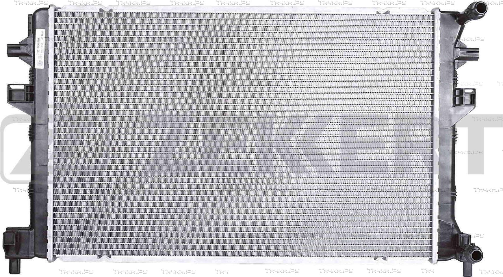 Радиатор охлаждения двигателя Zekkert для SEAT Leon IV 2019-2026. Артикул MK-1522
