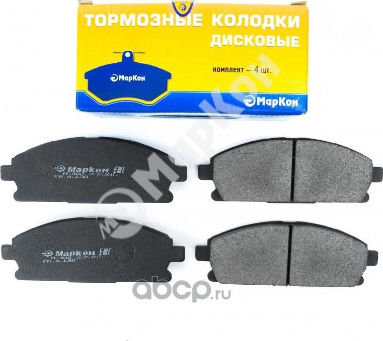 Колодки тормозные дисковые к-т Nissan X-Trail (Markon). Артикул 13000165