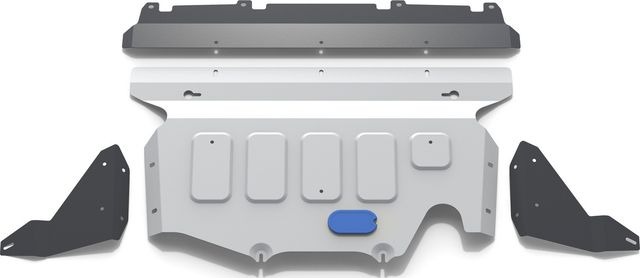 Защита Rival для картера (увеличенная) Subaru Forester V 4WD 2018-2026. Артикул 333.5439.1