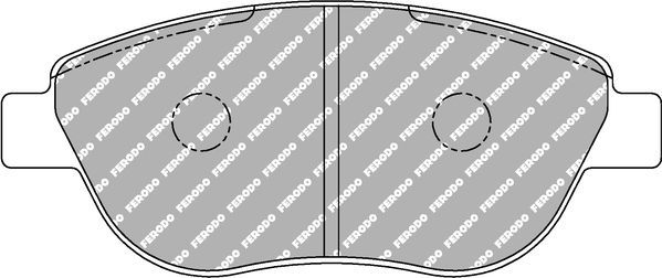 Тормозные колодки FERODO RACING DS2500. Артикул FCP1467H