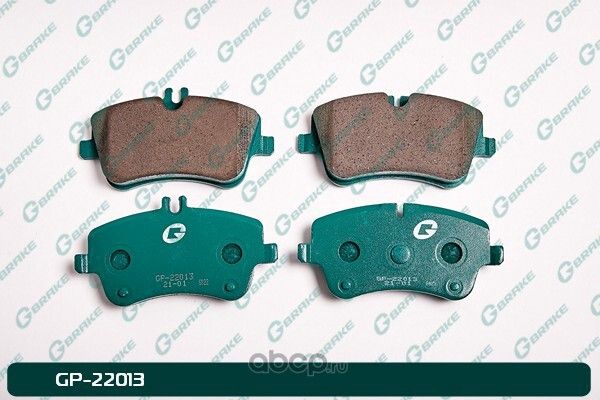 Колодки тормозные дисковые (G-Brake). Артикул GP22013