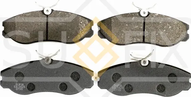 Колодки тормозные передние (Sufix). Артикул SX1625