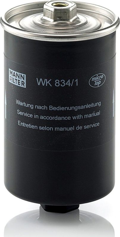 Топливный фильтр Mann-Filter для Hafei Brio 2003-2010. Артикул WK 834/1