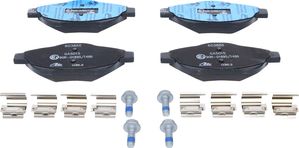 Тормозные колодки ATE передние для Citroen C3 II 2009-2016. Артикул 13.0460-3855.2