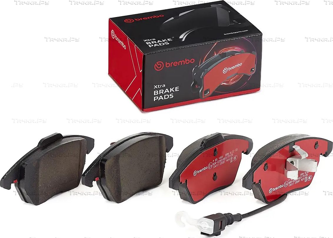 Тормозные колодки Brembo XTRA LINE передние для SEAT Altea I 2004-2015. Артикул P 85 146X