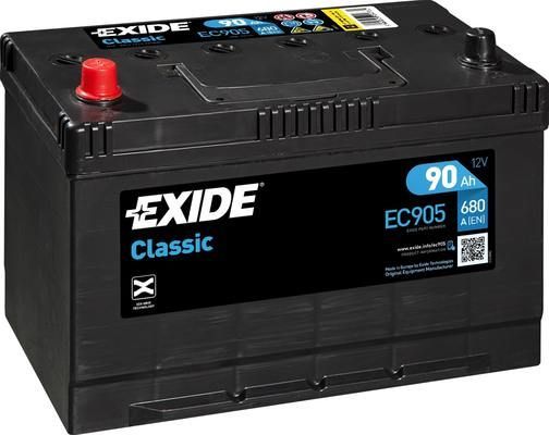 Аккумулятор Exide Classic *. Артикул EC905