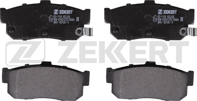 Тормозные колодки Zekkert. Артикул BS-1104