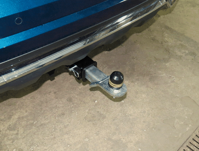 Фаркоп Мотодор под американский квадрат для Geely Monjaro 2022-2026. Артикул 94207-E