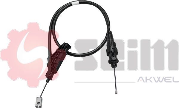 Трос ручника (тросик ручного тормоза) Seim. Артикул 554905