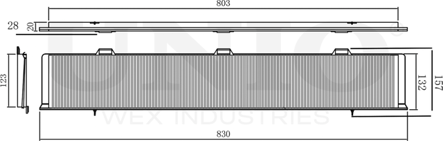 Фильтр салона (Unio). Артикул FLT-40068