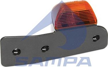 Поворотник (фонарь указателя поворота) Sampa левый для IVECO Stralis 2002-2011. Артикул 061.090
