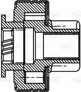 Бендикс стартера StartVOLT для Kia Sportage IV 2015-2022. Артикул VCS 0806