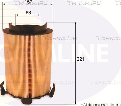 Воздушный фильтр Comline для Volkswagen Tiguan I 2010-2018. Артикул EAF548