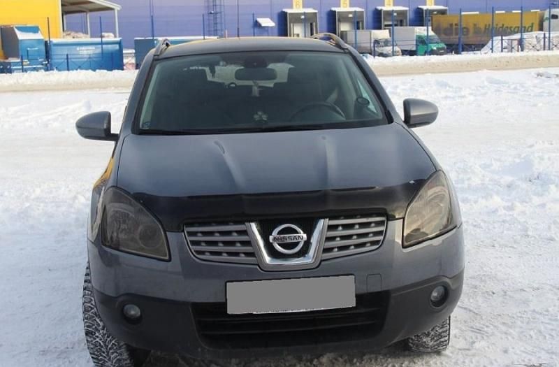 Дефлектор SIM для капота Nissan Qashqai +2 2008-2010. Артикул SNIQAS0712