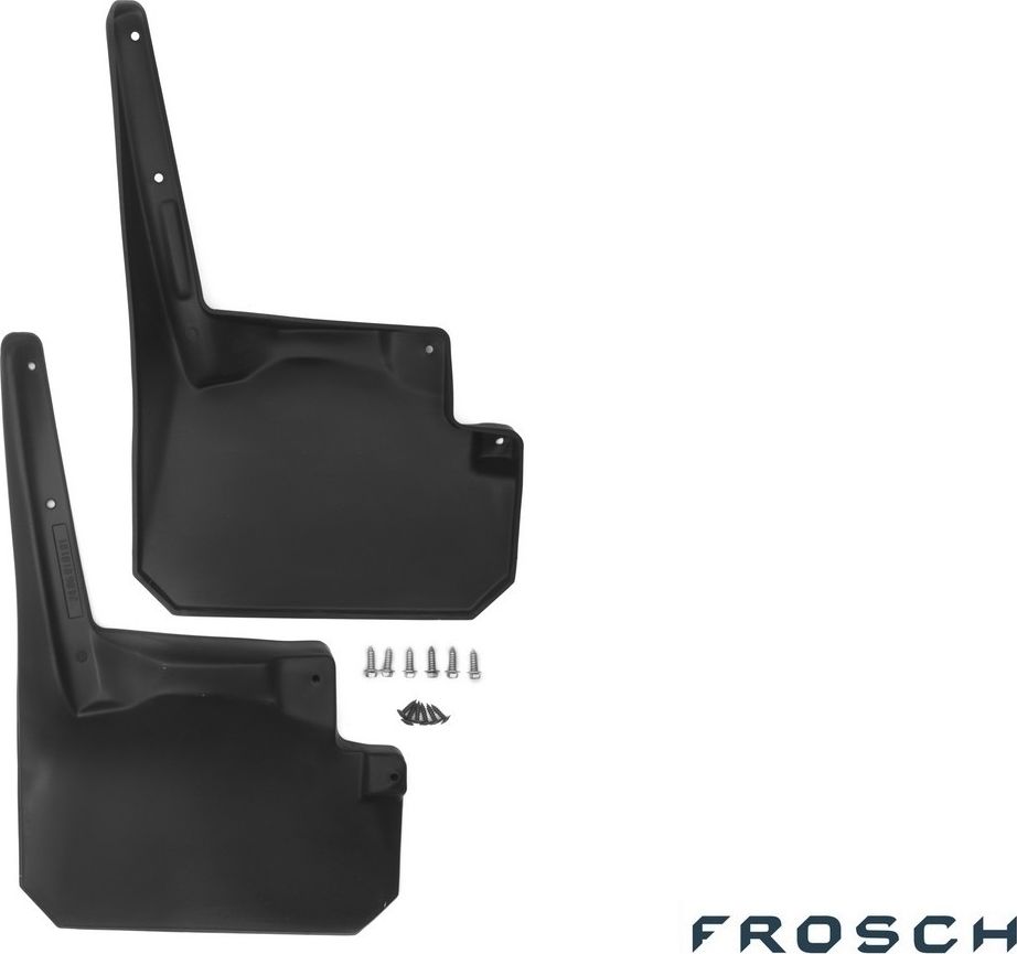 Брызговики Frosch (в пакете) передняя пара для Jeep Wrangler JK 2/4-дв. 2007-2018. Артикул NLF.24.06.F13