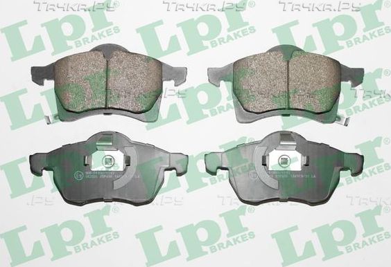 Тормозные колодки LPR для Chevrolet Viva 2003-2008. Артикул 05P690