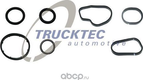КОМПЛЕКТ ПРОКЛАДОК МАСЛЯНОГО РАДИАТОРА (Trucktec Automotive) Trucktec Automotive. Артикул 02.18.149