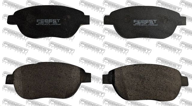 Тормозные колодки Febest передние для Peugeot 307 I 2000-2009. Артикул 2501-C4F