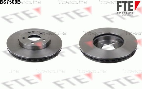 Тормозной диск FTE. Артикул BS7509B
