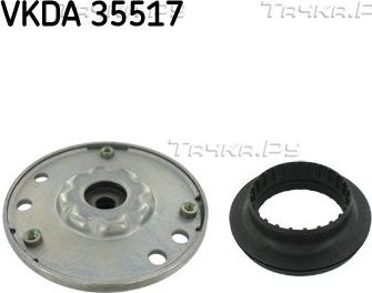 Опора амортизатора (стойки) SKF передняя для Fiat Croma II 2005-2011. Артикул VKDA 35517