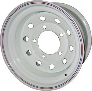 Колёсный диск OFF-ROAD Wheels стальной белый 5x139,7 8xR16 d110 ET-25 для УАЗ Патриот 2005-2015. Артикул 1680-53910WH-25