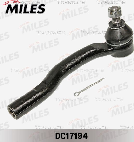Наконечник рулевой тяги Miles левый для Mitsubishi Pajero IV 2006-2026. Артикул DC17194