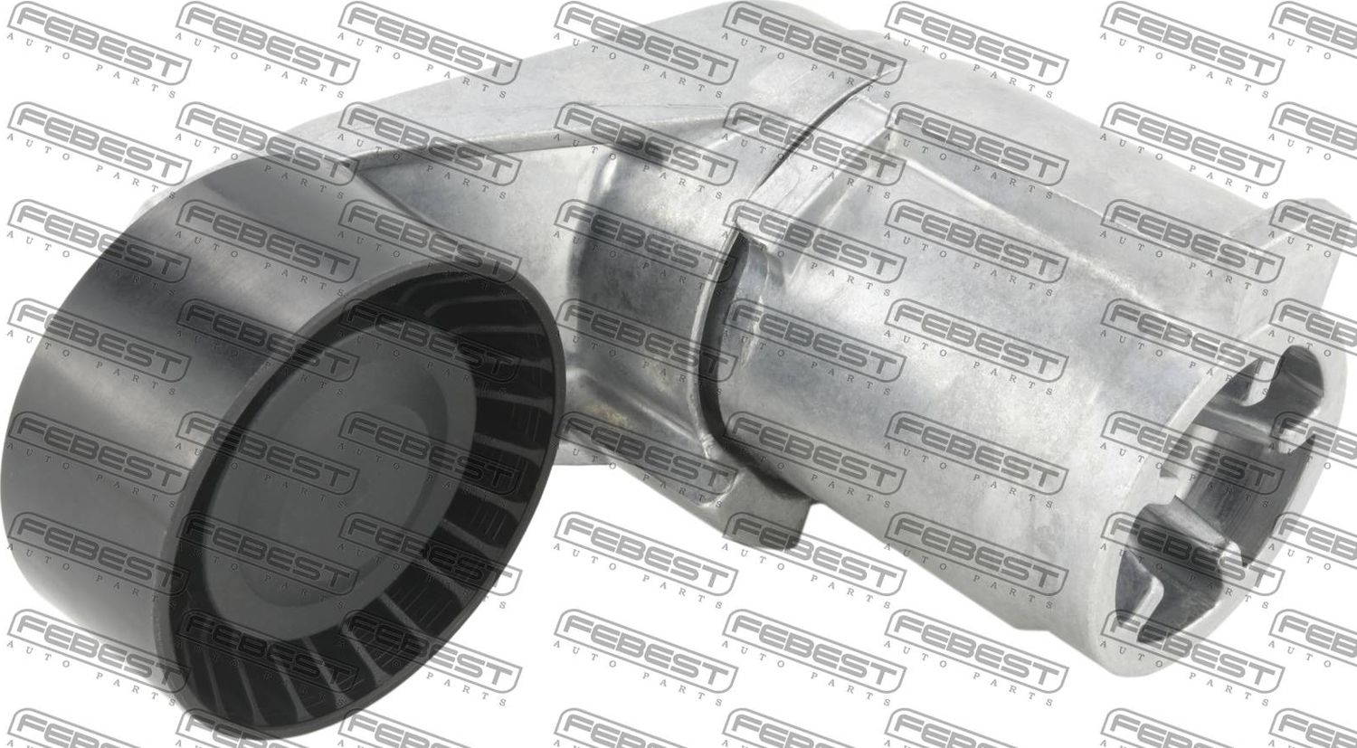 Натяжной ролик (натяжитель) приводного клинового зубчатого ремня Febest. Артикул 1990-F80