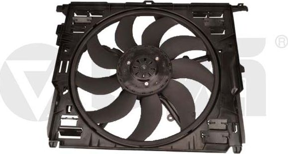 Вентилятор радиатора двигателя (в сборе) Vika для BMW 5 VI (F10/F11/F07) 2009-2017. Артикул 91052801