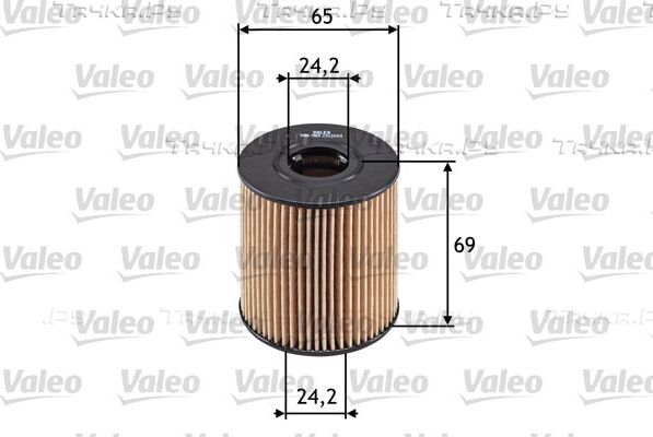 Масляный фильтр Valeo для Toyota ProAce I 2013-2016. Артикул 586503