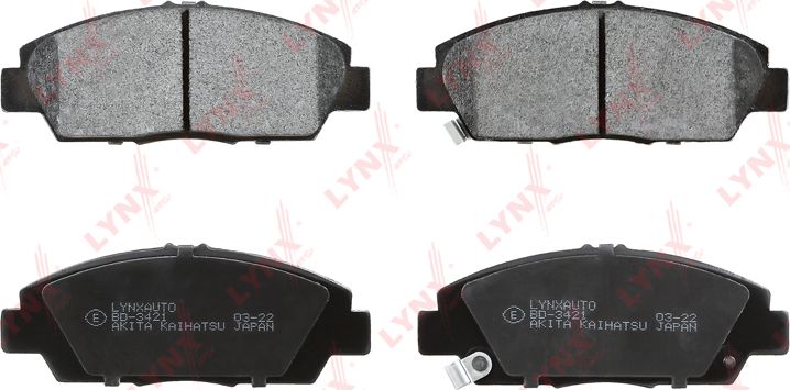 Тормозные колодки LYNXauto. Артикул BD-3421