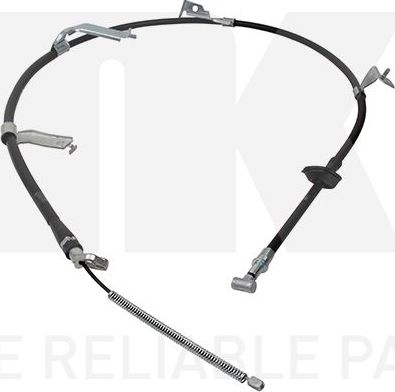 Трос ручника (тросик ручного тормоза) NK правый для Suzuki Swift III 2005-2012. Артикул 905236