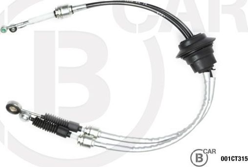 Трос переключения передач КПП B CAR для Citroen Evasion 1994-2002. Артикул 001CT315