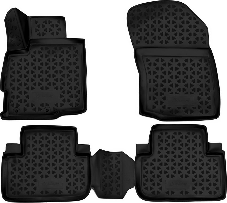 Коврики Element 3D для салона Mitsubishi Outlander III 2012-2026. Артикул ORIG-3D.35.28.210