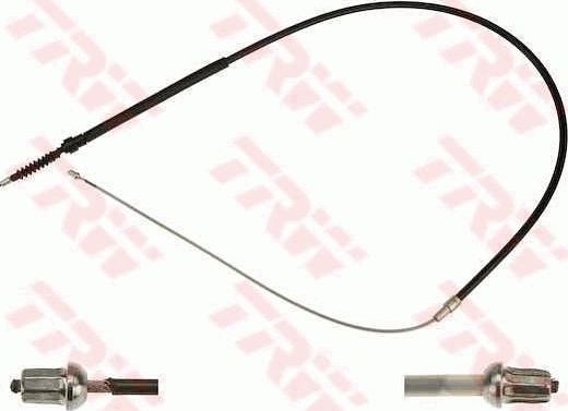 Трос ручника (тросик ручного тормоза) TRW. Артикул GCH2684