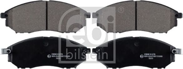 Тормозные колодки Febi Bilstein. Артикул 116188