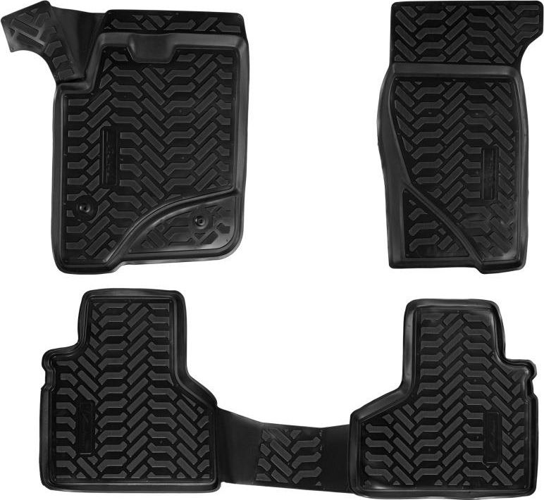 Коврики Airline 3D с высоким бортиком для салона Chevrolet Niva 2002-2008. Артикул ACM-PS-01