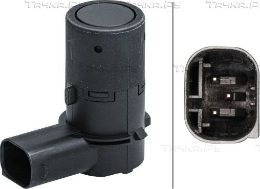Датчик парктроника Hella задний правый/левый для Citroen C4 I 2004-2011. Артикул 6PX 358 141-301