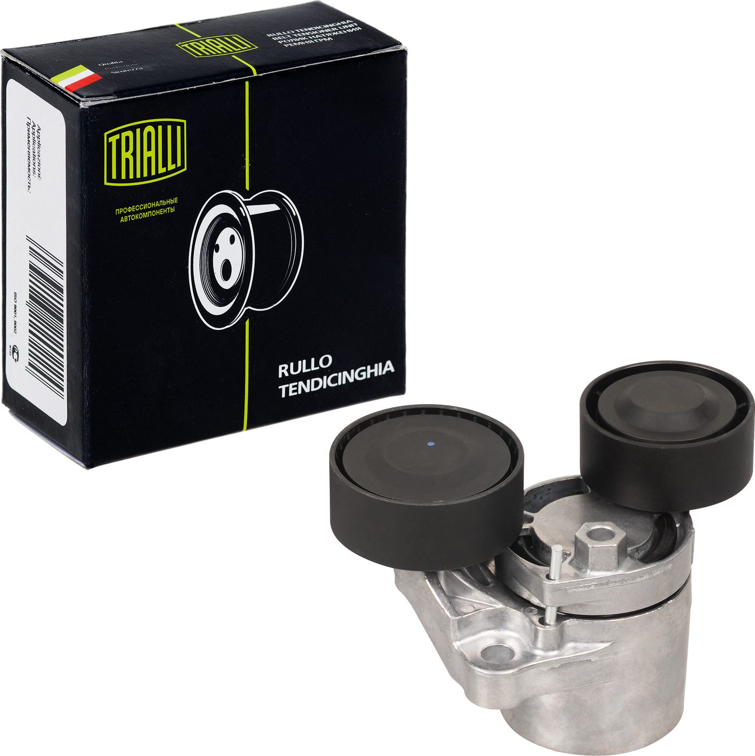 Натяжной ролик (натяжитель) приводного клинового зубчатого ремня Trialli. Артикул CM 3017