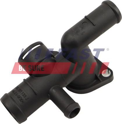 Патрубок радиатора (системы охлаждения) Fast (полимерный материал). Артикул FT00639