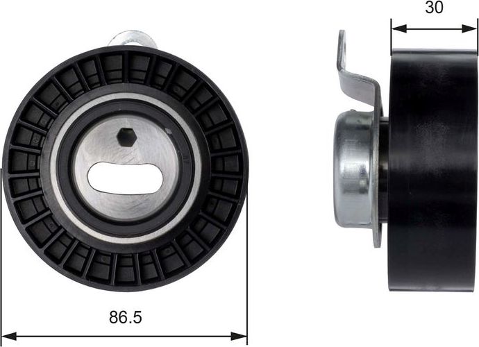 Натяжной ролик (натяжитель) ремня ГРМ Gates PowerGrip®. Артикул T41008