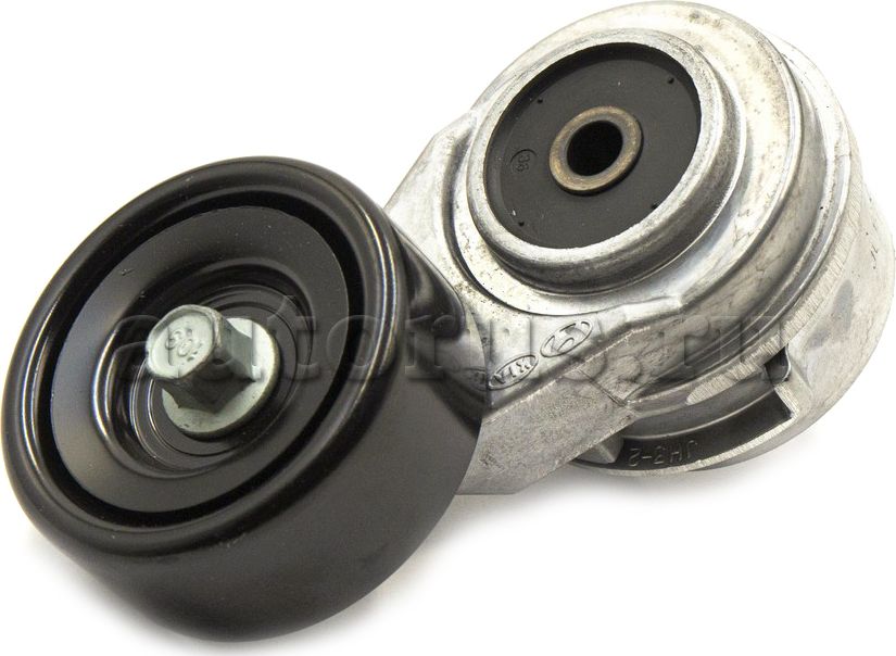 Натяжной ролик (натяжитель) приводного поликлинового ремня Hyundai / KIA. Артикул 252812B030