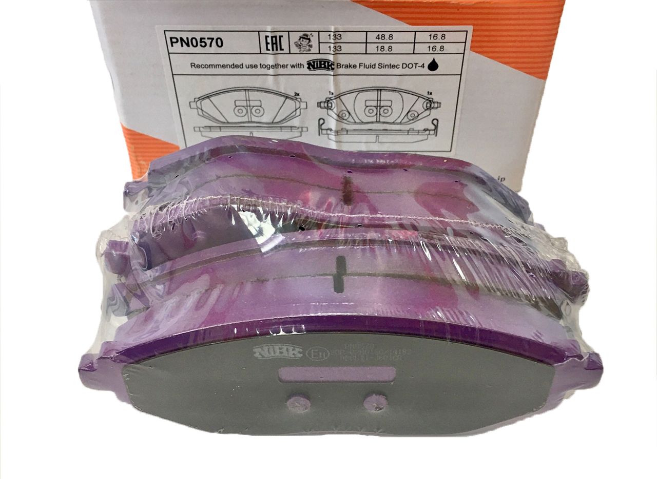 Тормозные колодки NiBK. Артикул PN0570