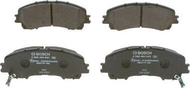 Тормозные колодки Bosch. Артикул 0 986 494 821